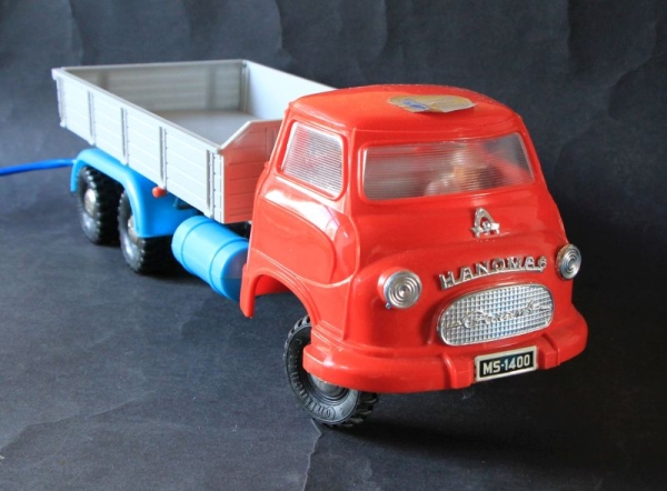 MS Michael Seidel Hanomag Garant Lastwagen 1963 Fernsteuerungsmodell mit Originalkarton (1443)